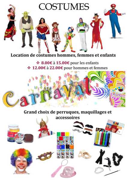COSTUMES - Catalogue Magasin 2019